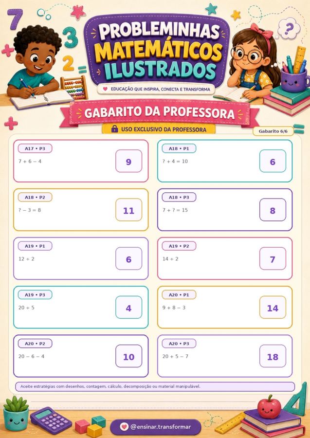 60 Probleminhas Matemáticos Ilustrados — página 8
