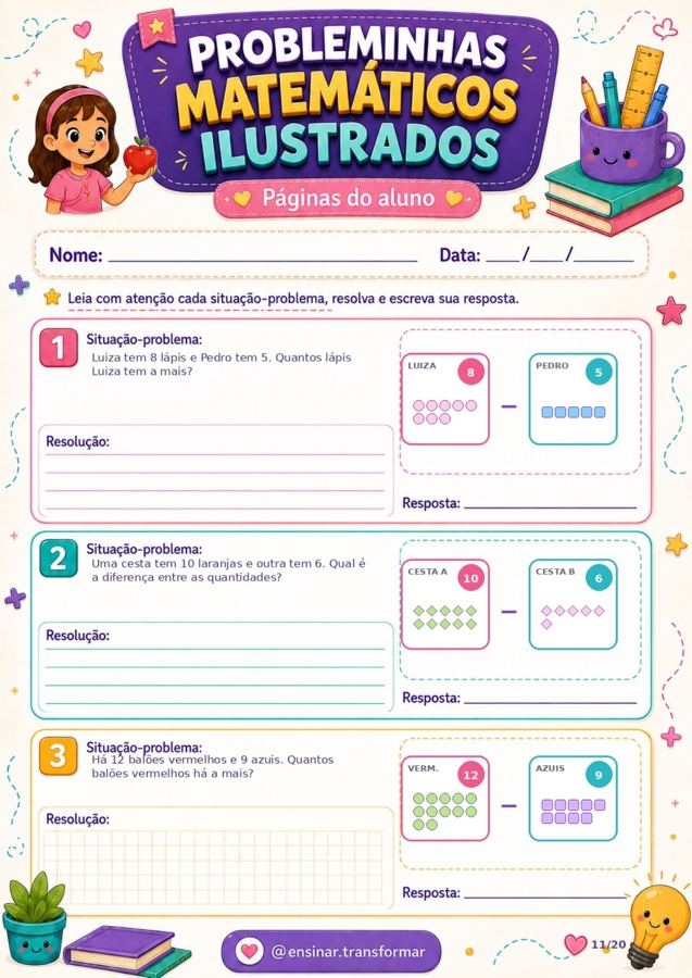 60 Probleminhas Matemáticos Ilustrados — página 5